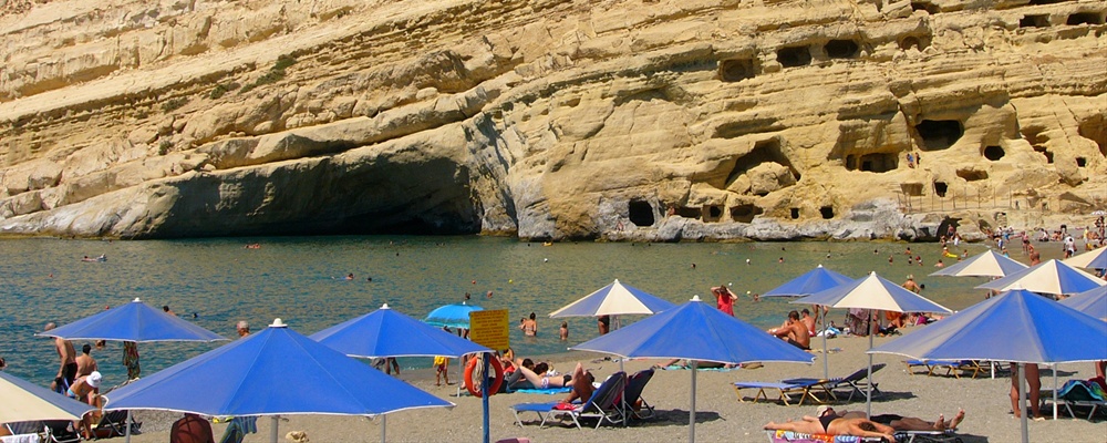 Matala beach